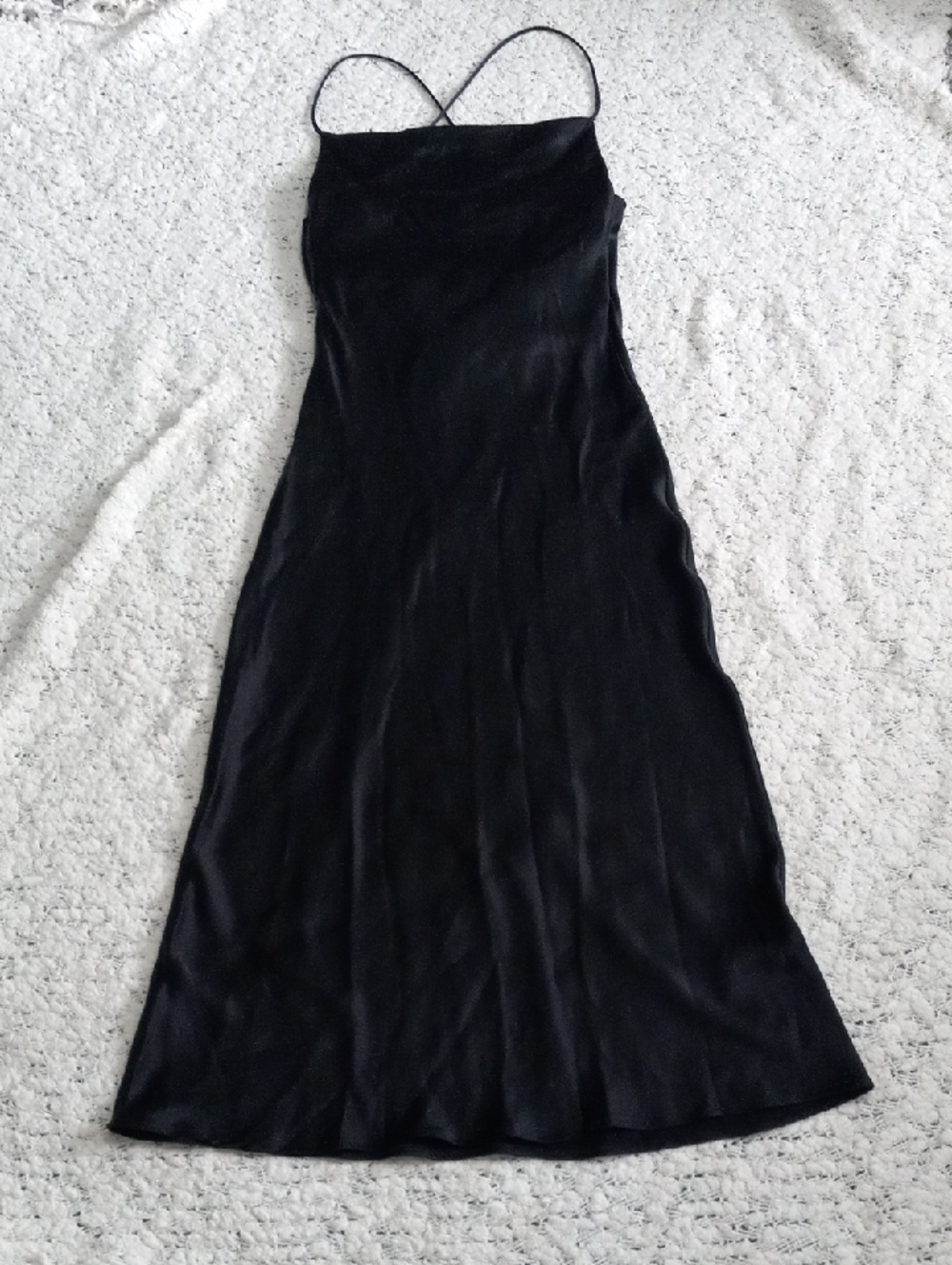 Zara black Dress Cross Back Strap Size XS